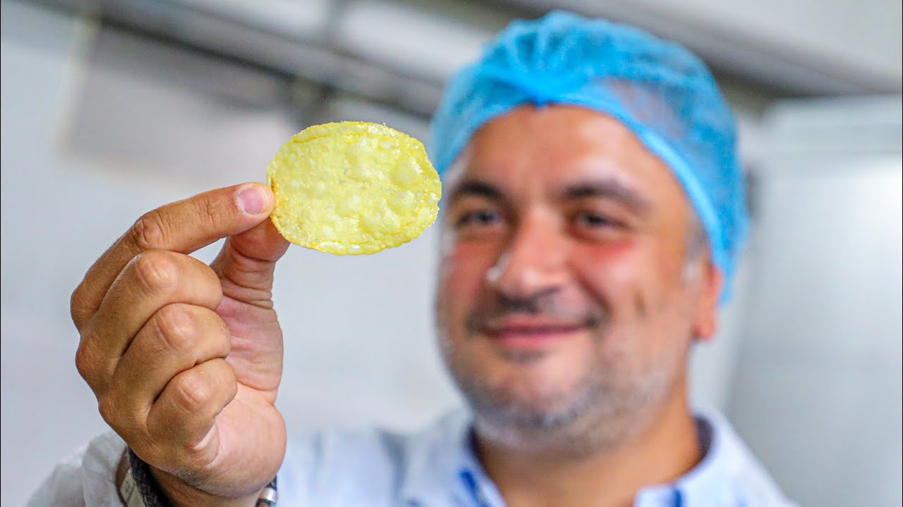 POTATO CHIPS: How It's Made in the Factory. From Field to Bag