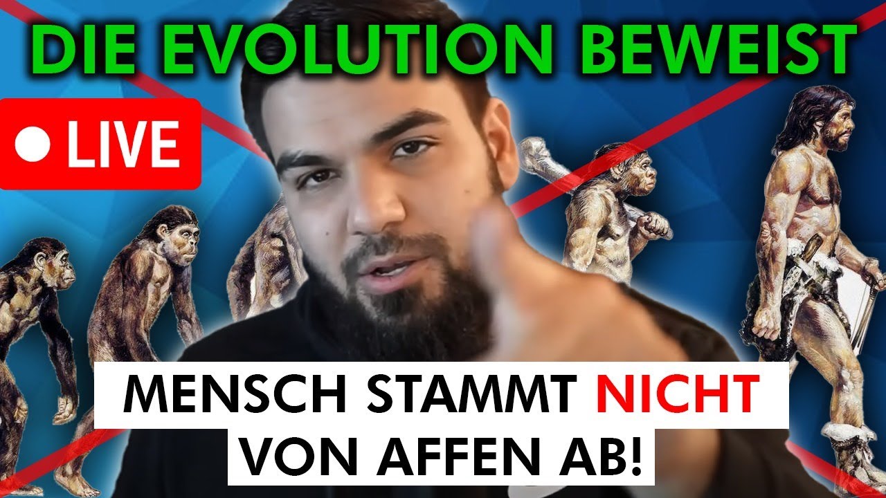 Die Islamische Sicht auf die Evolutionstheorie: Warum der Mensch NICHT vom Affen abstammt!