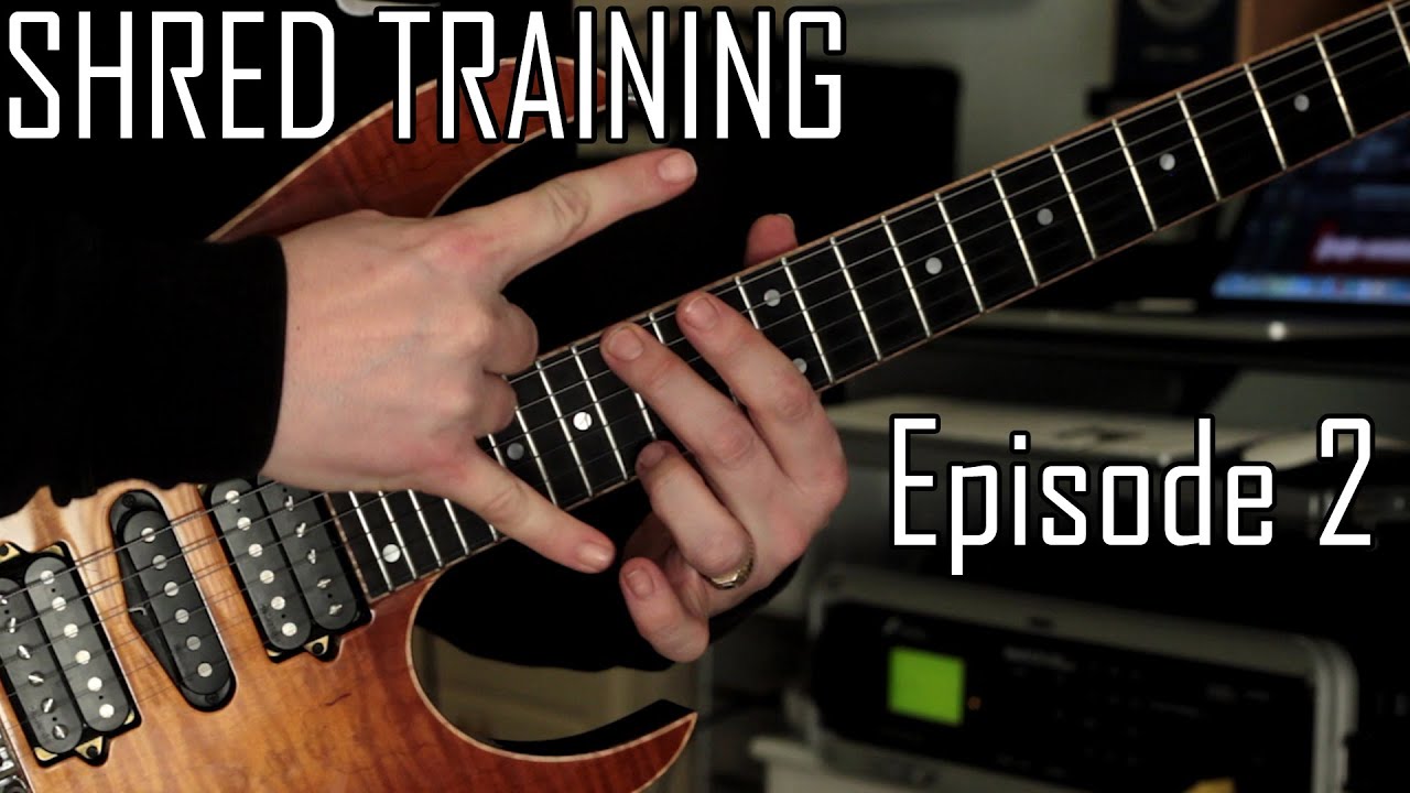 Shred Training with Rick Graham | Ep2. Finger Twisting Sweep Tapping!