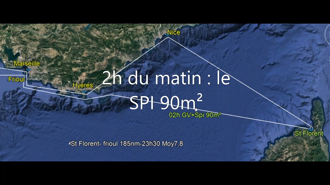 Trimaran Dragonfly 35 en méditerranée solitaire 6 jrs DF35 in the mediterranean area  single-handed