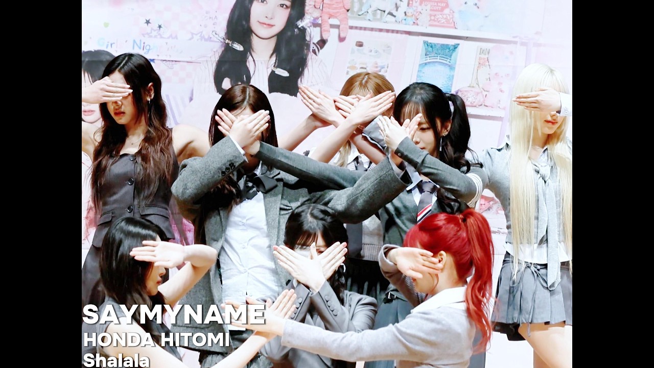 [4K] SAYMYNAME(세이마이네임) 2602014 일본미니토크 2부 Shalala 히토미 HITOMI FANCAM