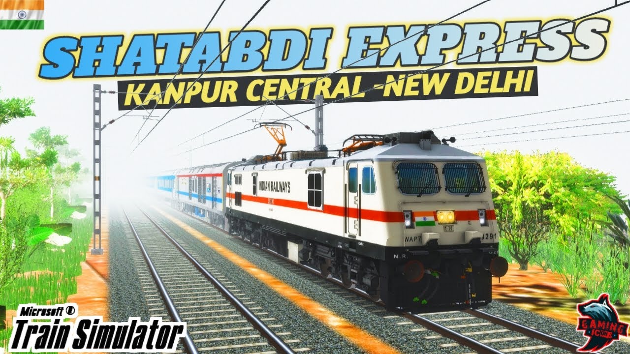 🔴AJ RAJDHANI GANG KAREGA OVERTAKE | 12033 KANPUR - NEW DELHI SHATABDI EXPRESS #mstslive