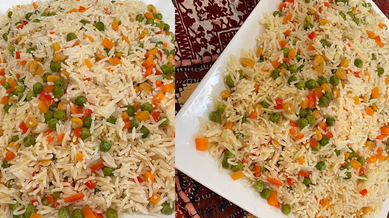 طريقة عمل أرز بالخضار | سر الصنعة مع الشيف دعاء السمنودي
