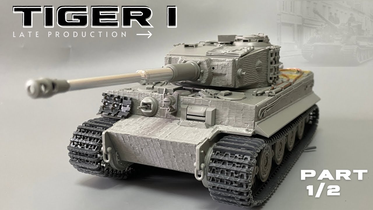 Takom 2199 1/35 Немецкий тяжелый танк Sd.Kfz. 181 Пз. Kpfw VI Ausf.E Tiger I (поздний) с Циммеритом