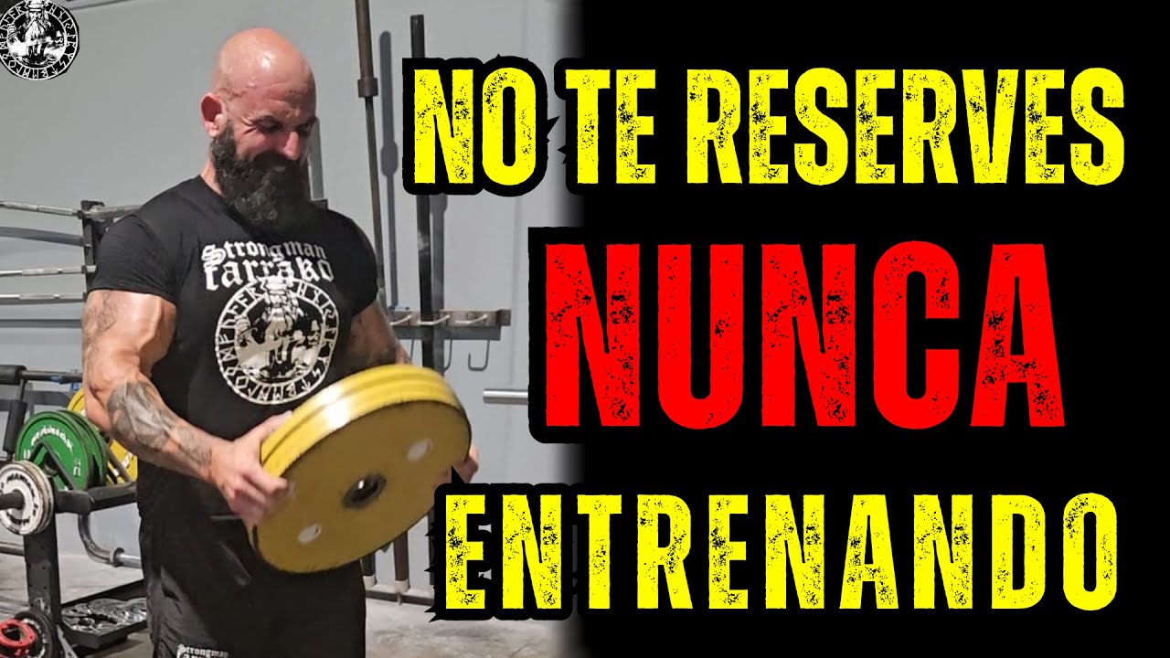 NO TE RESERVES NUNCA ENTRENANDO