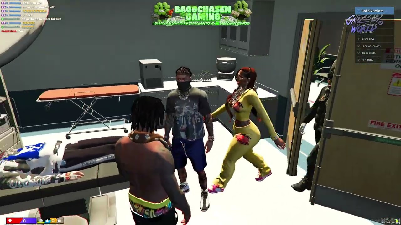 WALKED IN THE WRONG ICU ROOM | #baggchasenquan on #Twitch