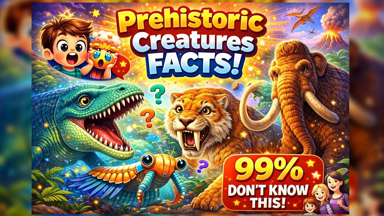 Wait… THAT’S REAL?! Prehistoric Creature Facts 😳