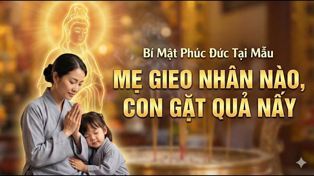 Phúc Đức Tại Mẫu: Người Mẹ Làm 3 Điều Này Để Tích Đức Cho Con Cái | Phật Pháp Trong Đời Sống