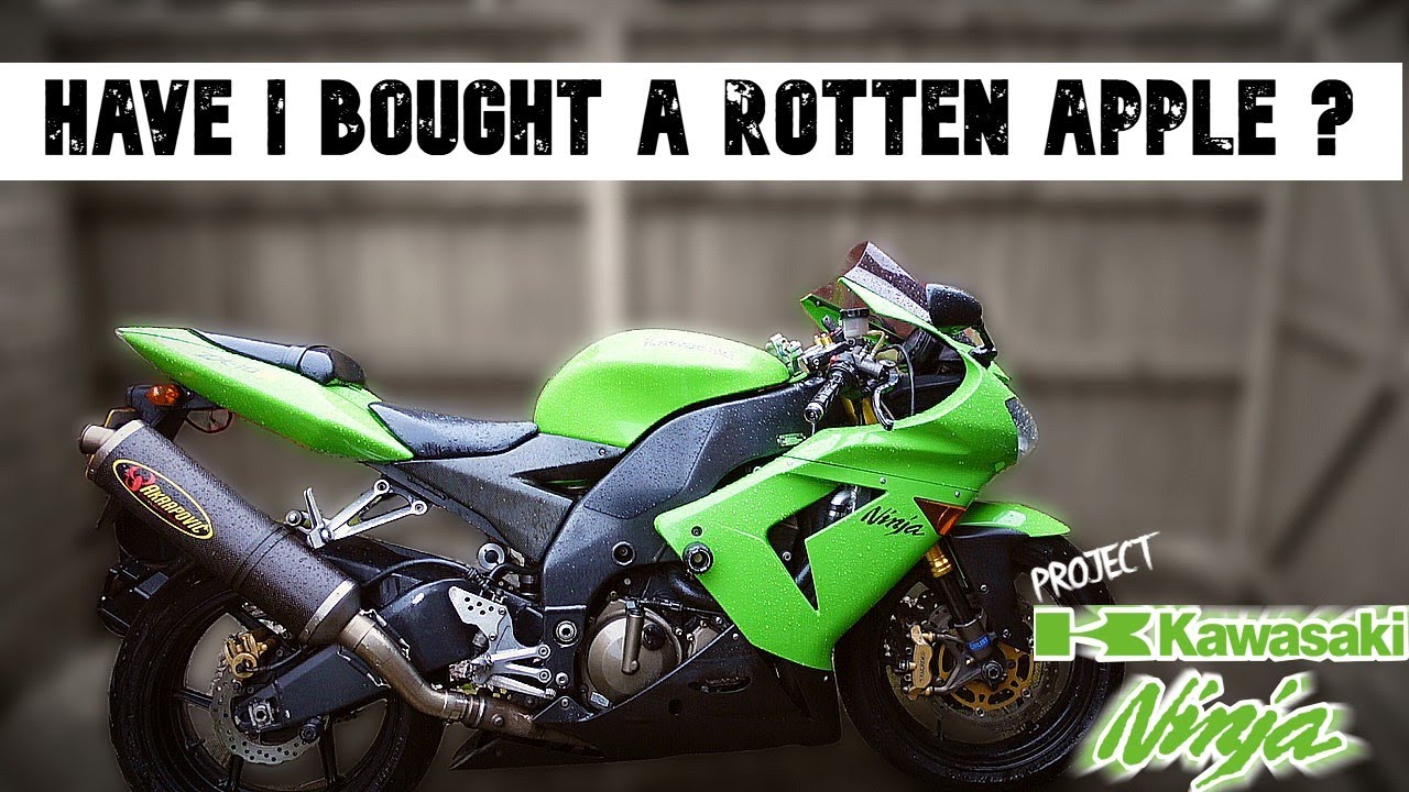 I BOUGHT A NON RUNNING KAWASAKI ZX10R FIRST GEN