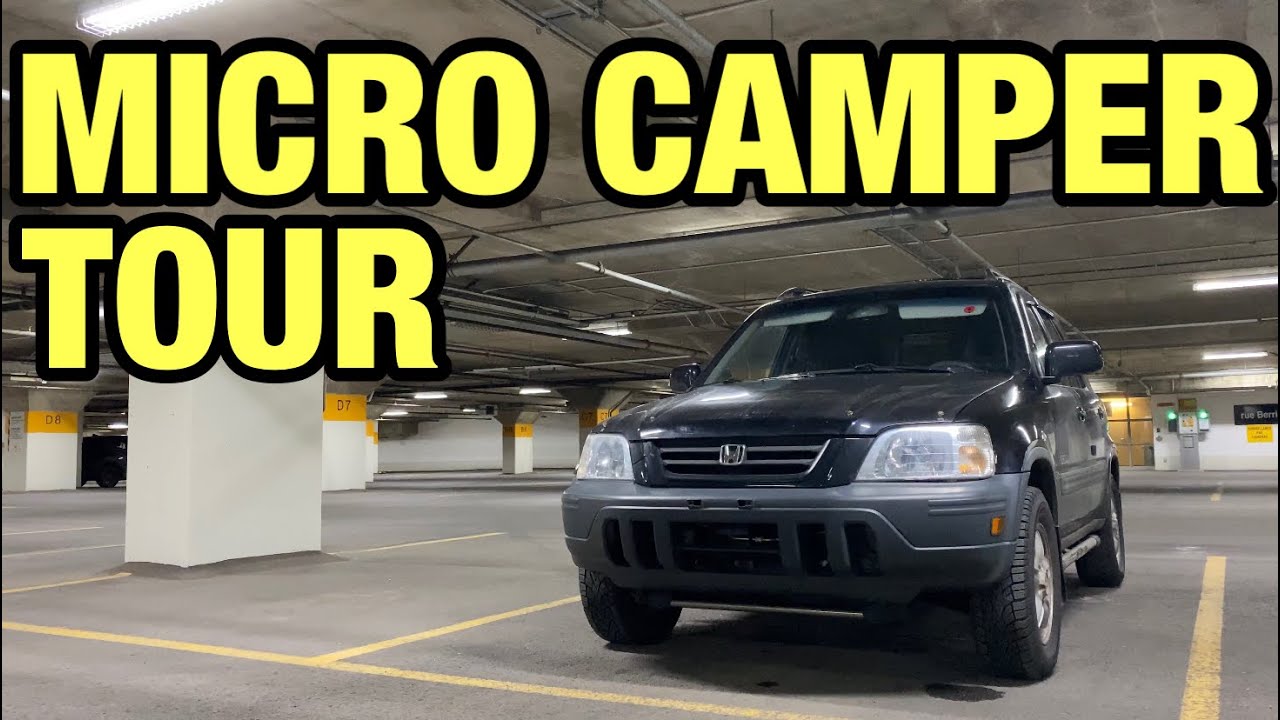 I converted my Honda CR-V into a cozy off-grid stealth camper! (SUV/Van tour)