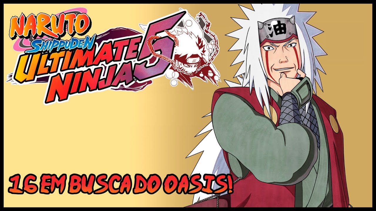 Naruto Shippuden Ultimate Ninja 5 Legendado PTBR #16 Em busca do oásis.