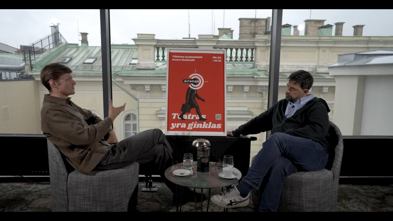 Sirenos'25: Conversation between Karolis Kaupinis and Tiago Rodrigues