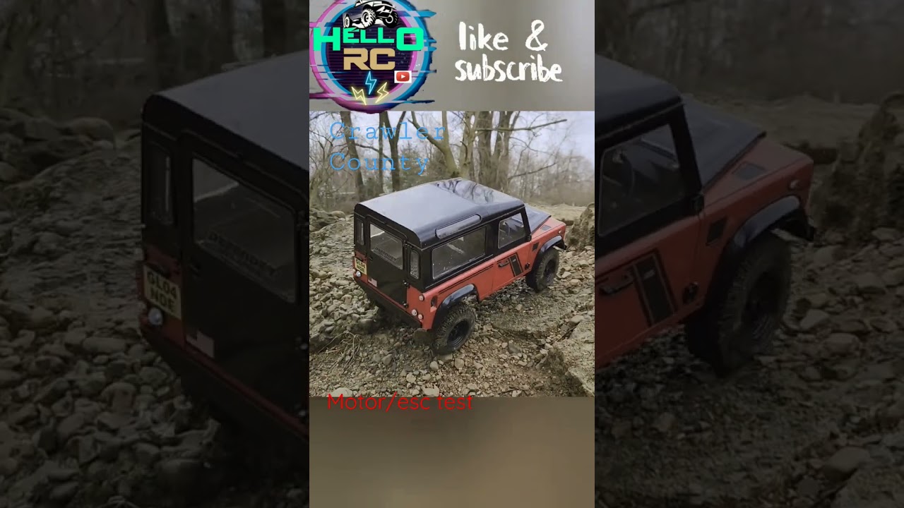 trail test d90 rc4wd #shorts
