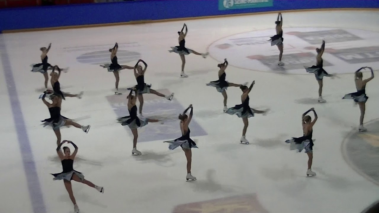French cup 2019 : Team Valley Bay Synchro , junior programme libre