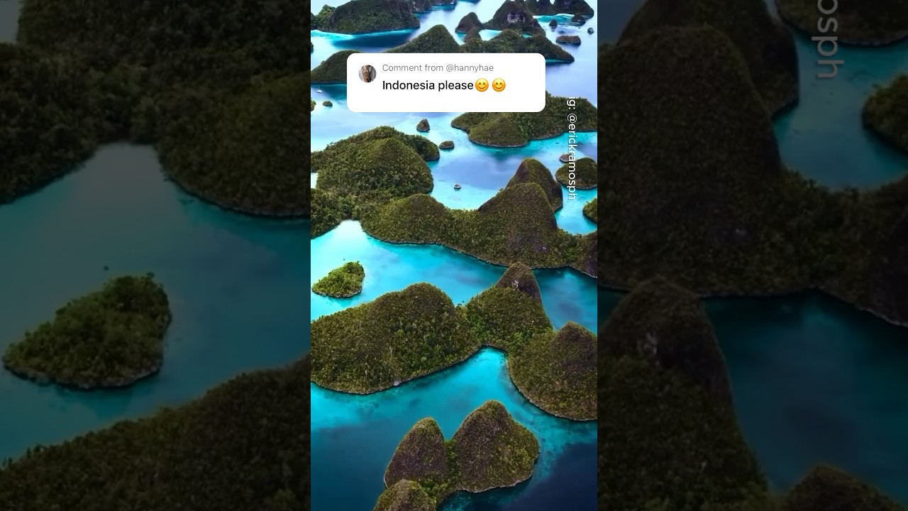 Places in Indonesia that don't feel real 🇮🇩🤯 #travel #adventure #explore #nature #indonesia