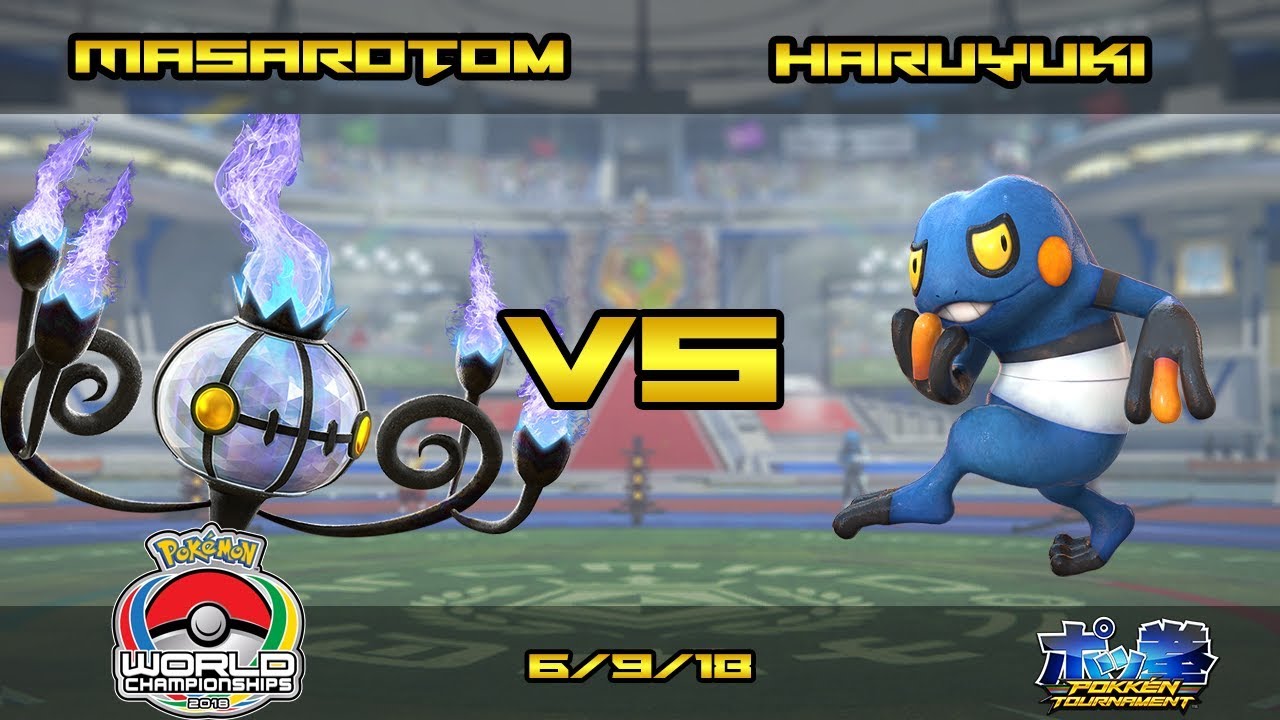 MasaRotom (Chandy/Aegislash) vs Haruyuki (Croagunk) - Loser's Semis - Pokken DX WCS Japan Qualifiers