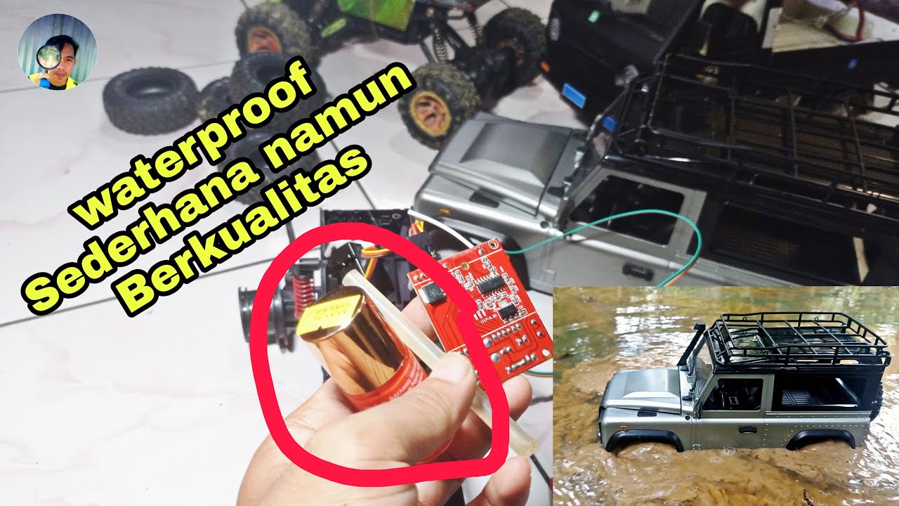 Hanya Pakai Benda Ini, Mobil RC Kamu Sudah Anti Air Waterproof mn99s Crawler