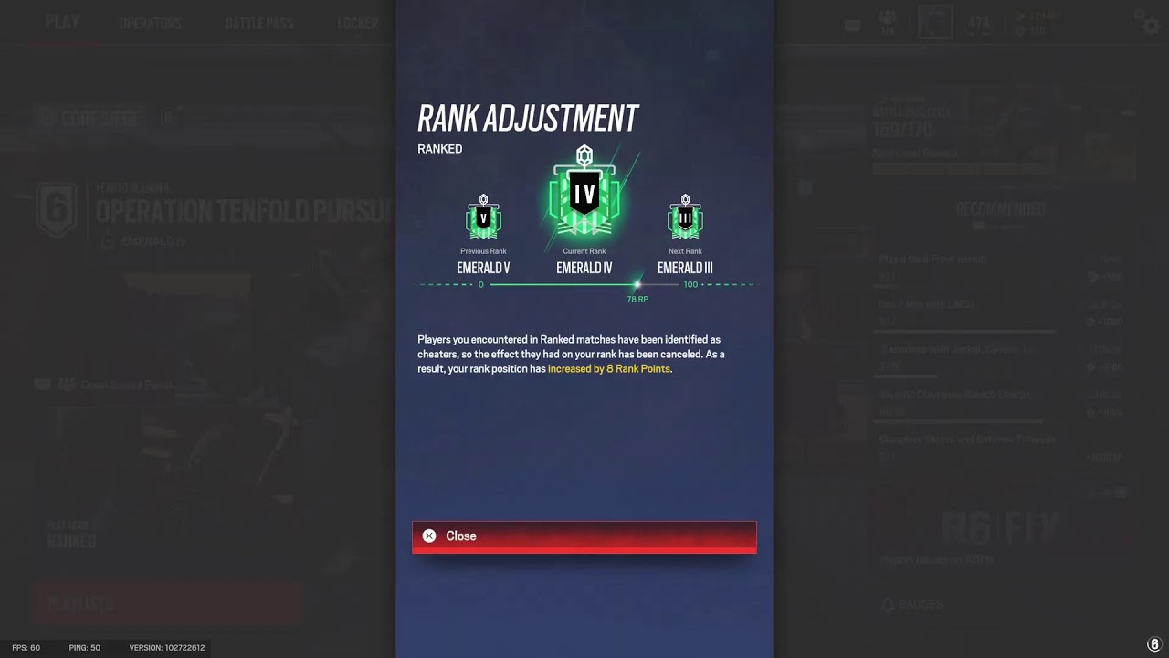 Rainbow Six Champagne l Full Stack