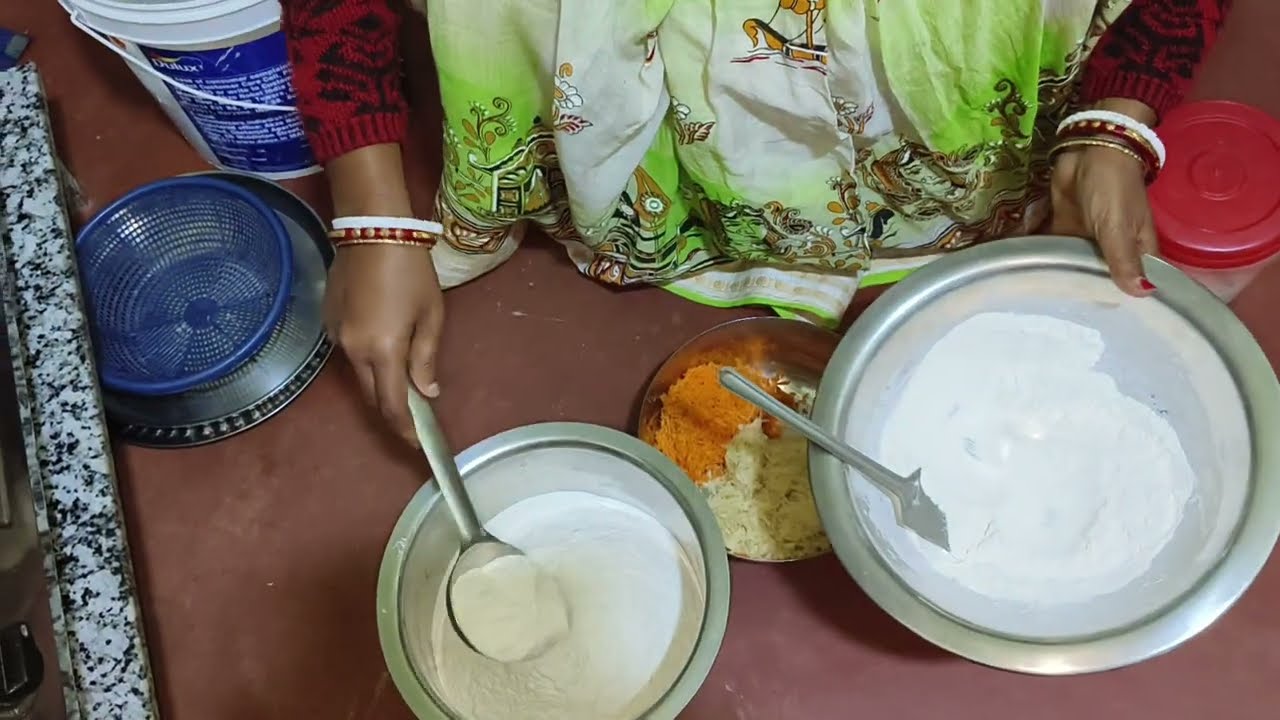 একটুখানি শুকনো চালের গুঁড়ো দিয়ে কেমন মজার সহজ রেসিপি।