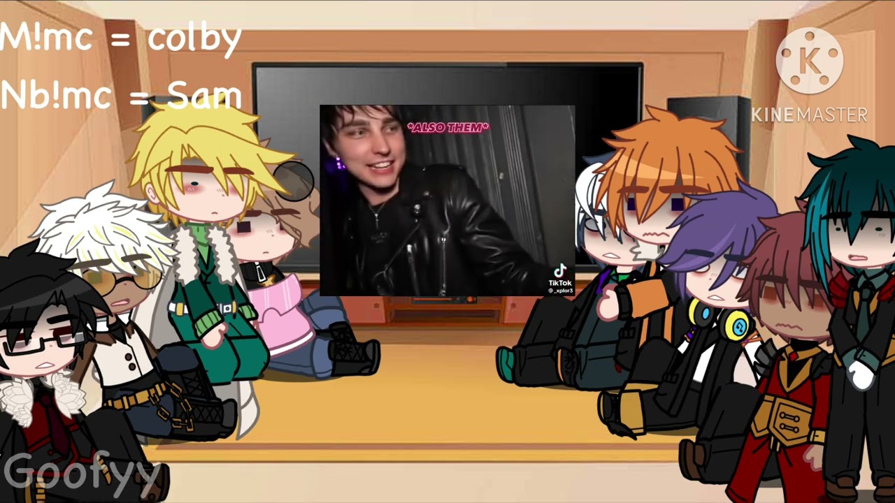 Obey me reacts to m!mc and Nb!mc as Sam and Colby | 2/? |Goofyy |