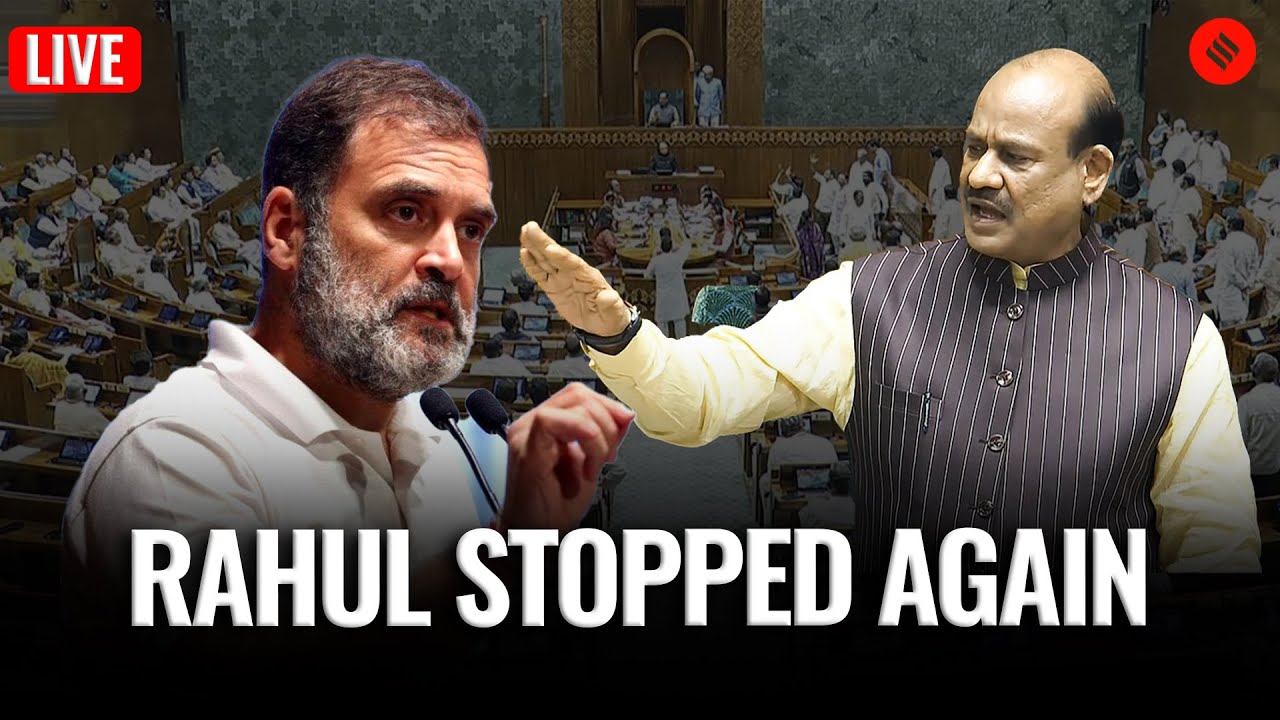 LIVE | Rahul Invokes Ex-Chief Book Again., Rijiju Stops | Disruptions Over Rahul Gandhi’s Reference