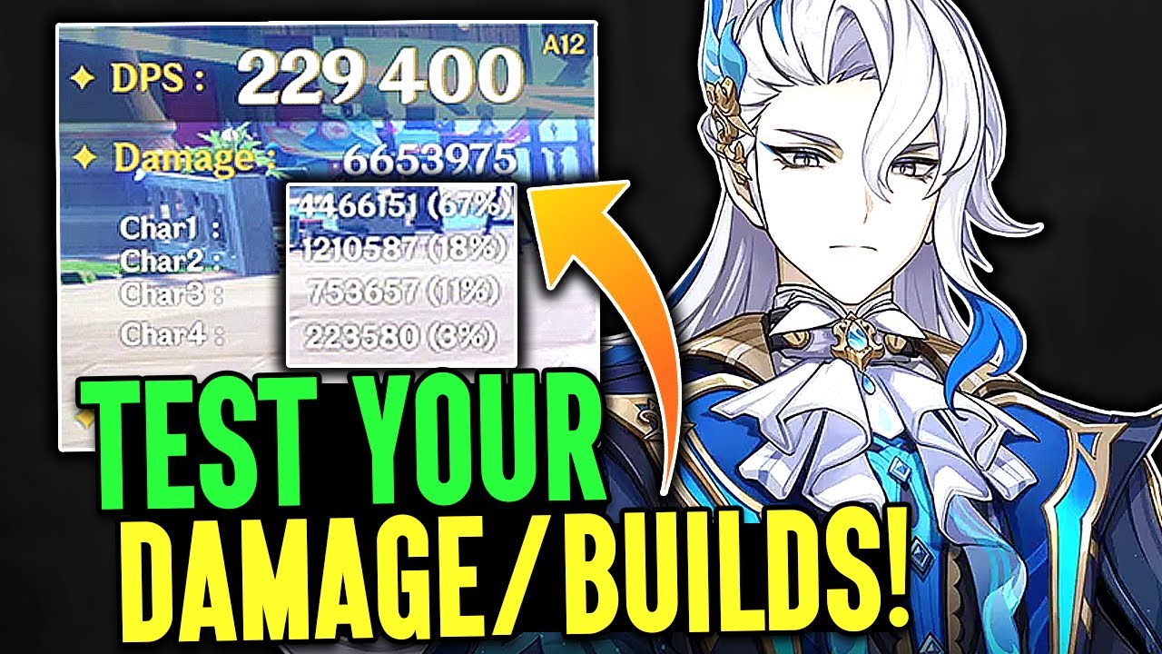 BEST Way to Test Your Real Damage! | How to Use Miliastra DPS Test Dummy++ (Genshin Impact)