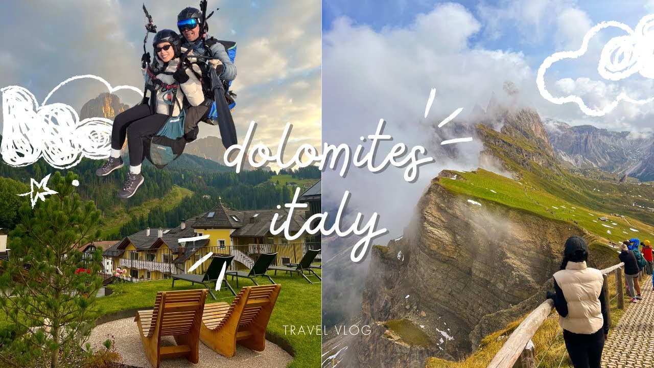 Italian Dolomites 🇮🇹 | paragliding, hiking & seceda