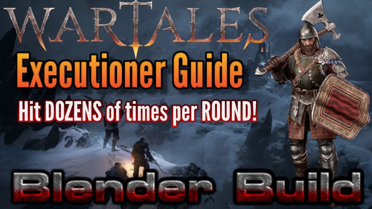 Blender Build Guide (1H Executioner) in Wartales! Hit Dozens of times each Round!