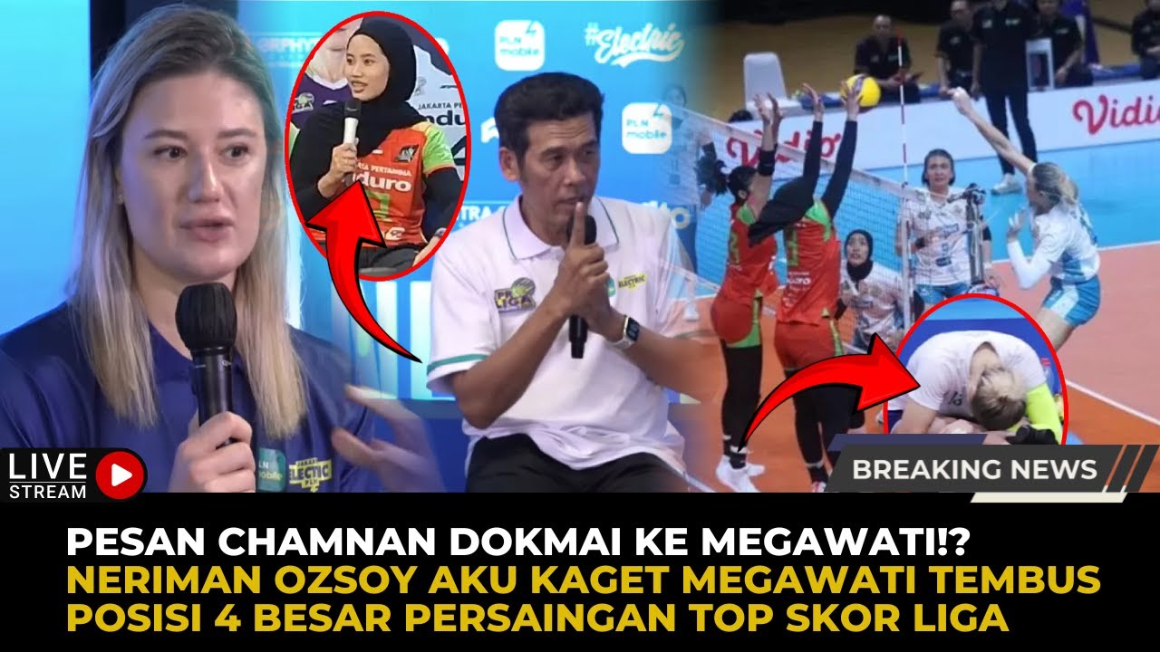 🔴Megawati Bikin Kaget Neriman Ozsoy, Chamnan Dokmai Keluarkan Peringatan Keras Jalang Derby Jakarta?