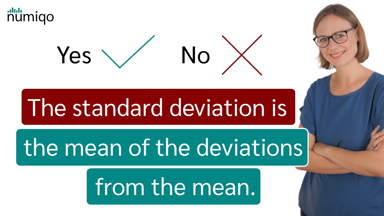 Can we simply say that the standard deviation is the mean of the deviations from the mean?