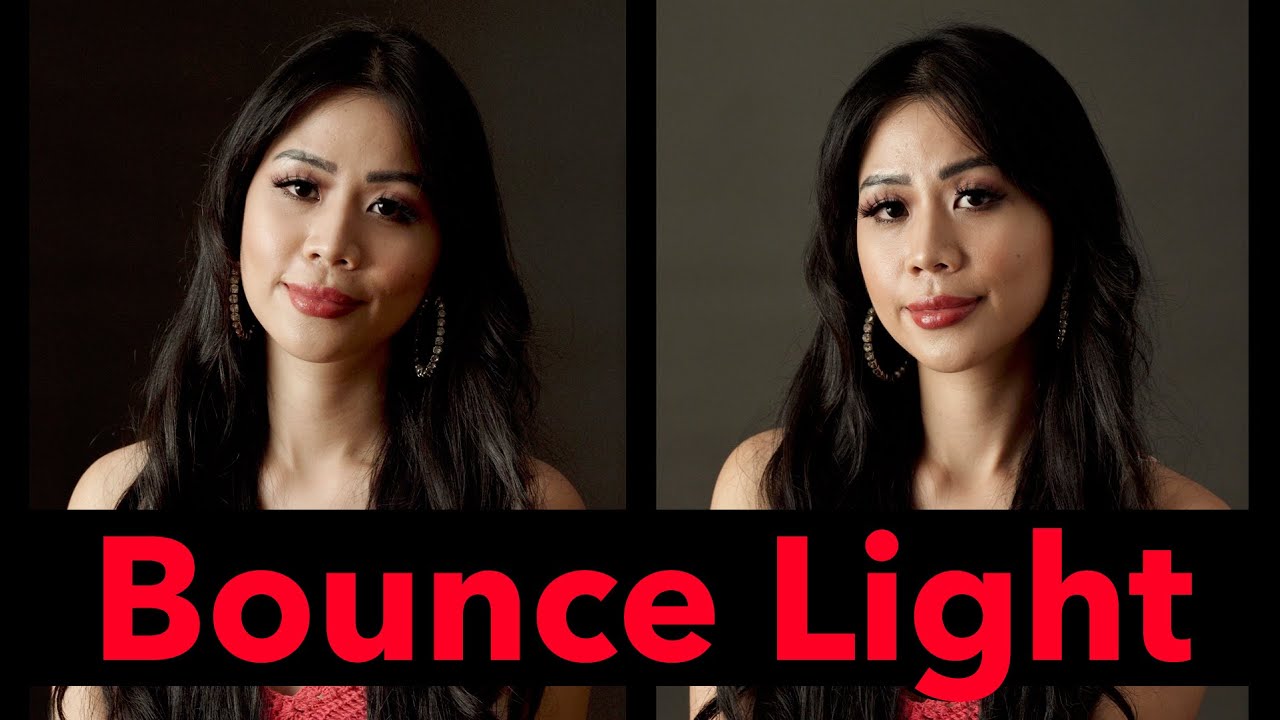 One Light Portraits Using Bounce Light For Stills & Video
