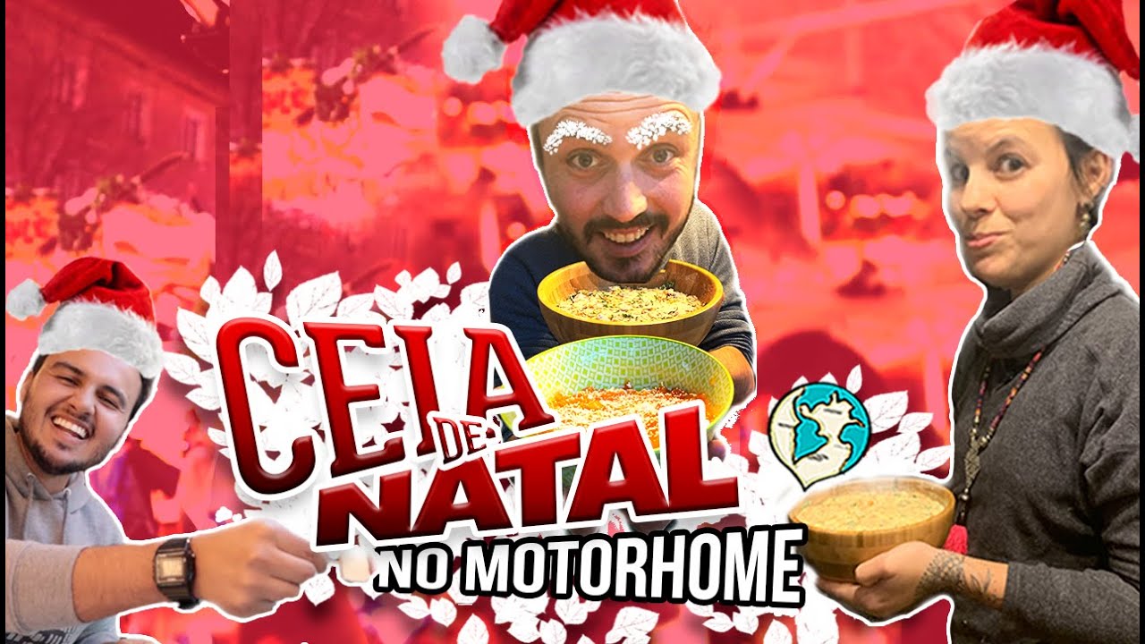 Assim foi nossa CEIA DE NATAL no MOTORHOME 🎅🏼
