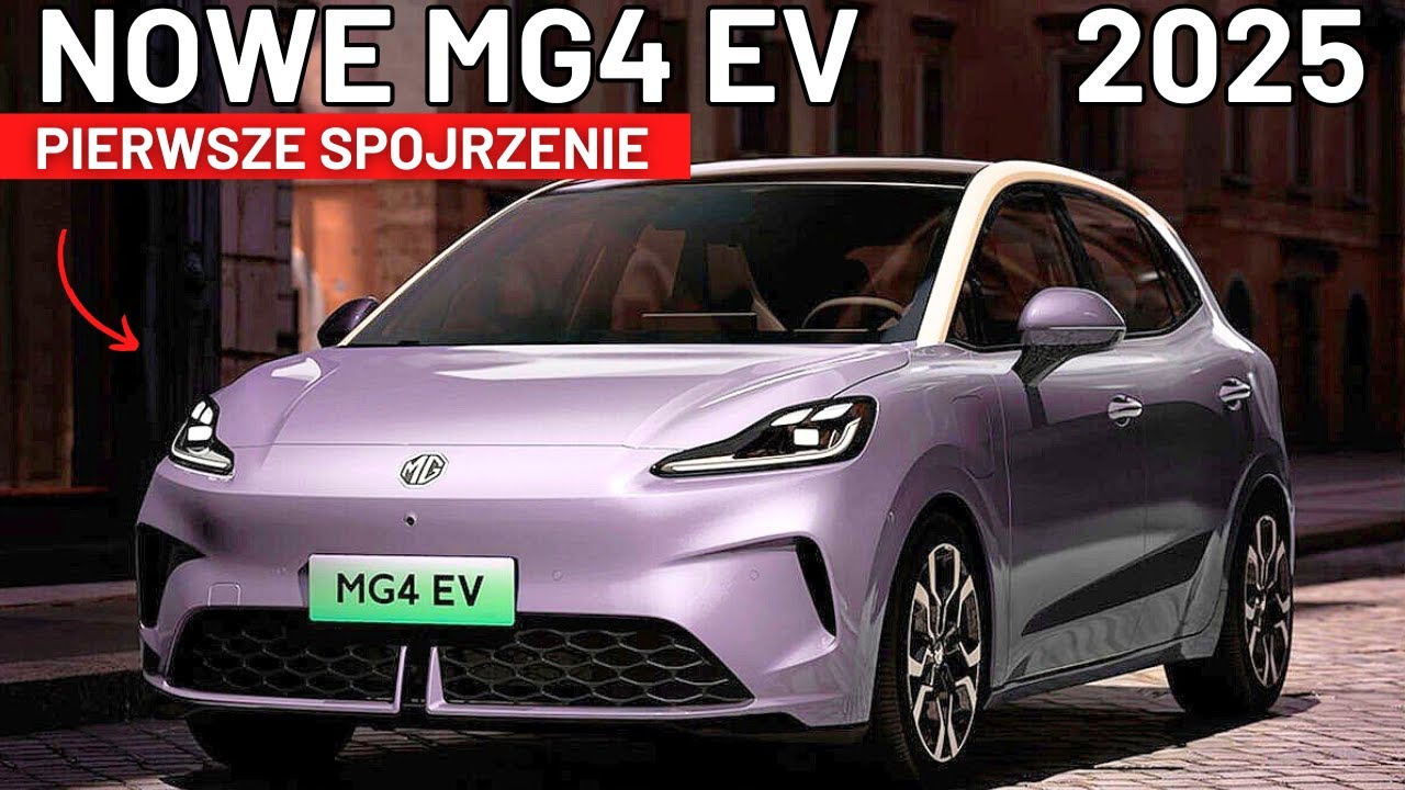 NOWE MG4 2025 - PIERWSZE SPOJRZENIE