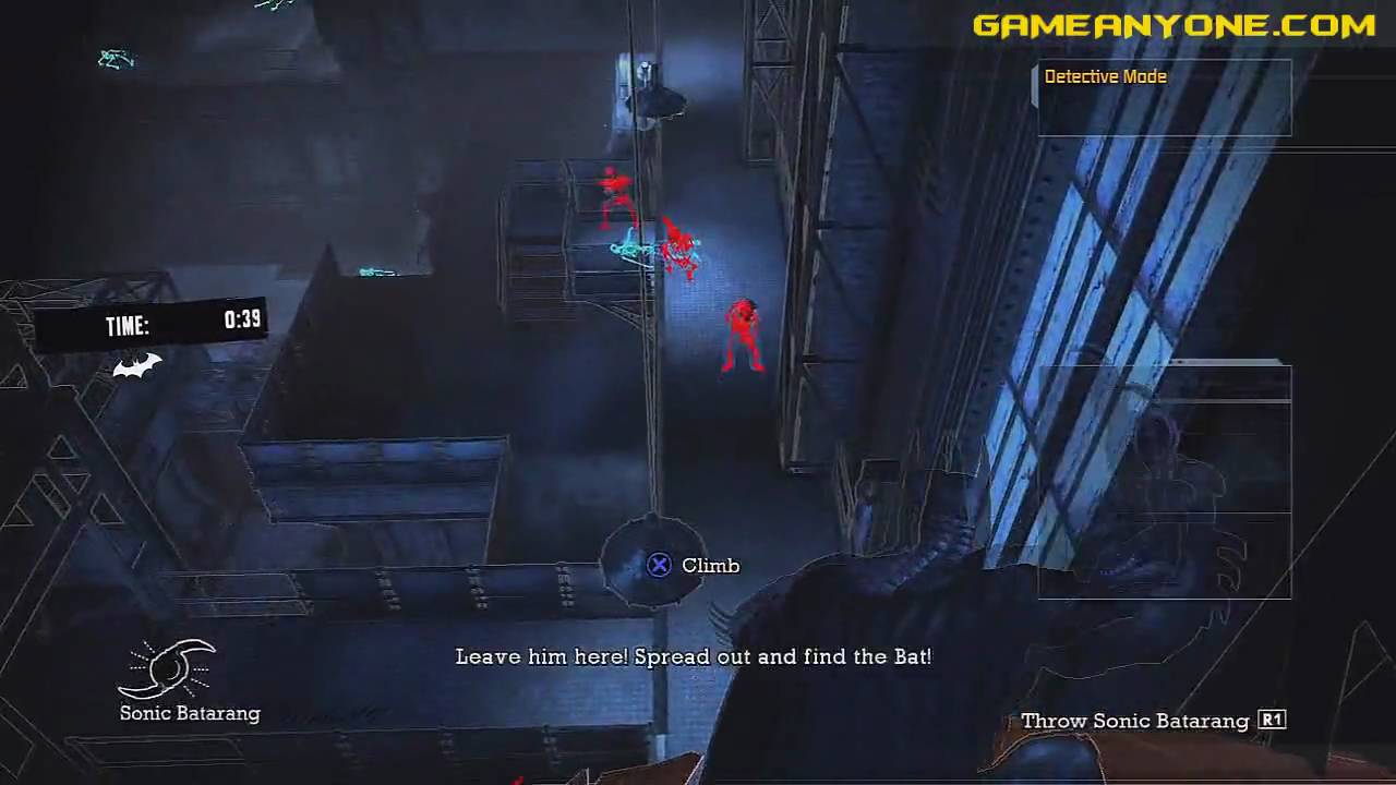 Batman: Arkham Asylum - Predator Challenge Mode - Survival Tactics