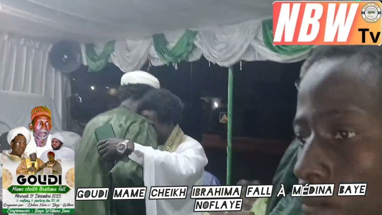 GOUDI MAME IBRA FALL À NOFLAYE AVEC LE DAHIRA NANE SI BAYE WILLANE CE 31 DÉCEMBRE 2025