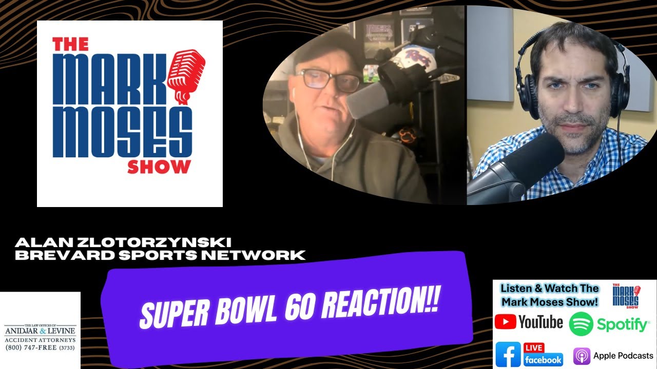 Super Bowl 60 Reaction with Alan Zlotorzynski | The Mark Moses Show