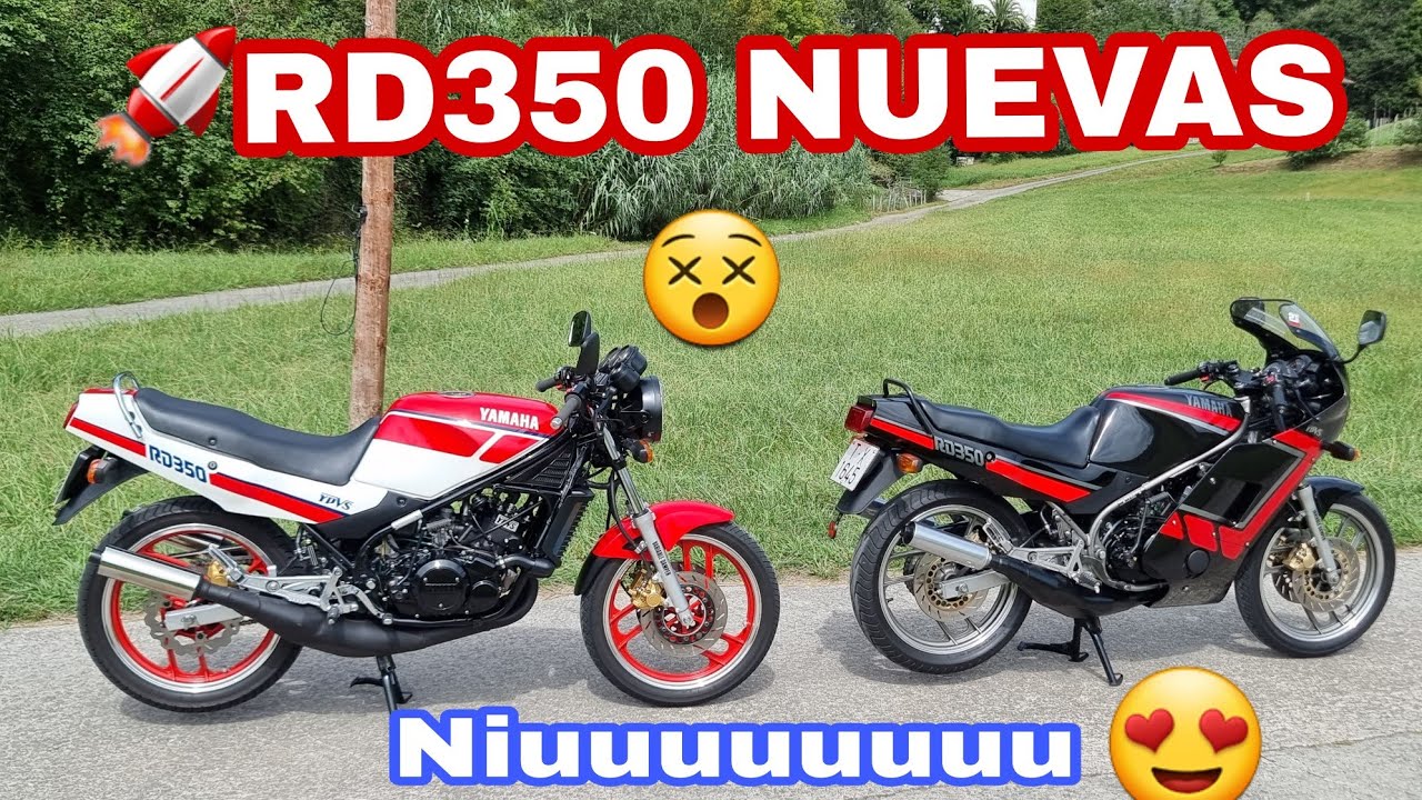 2 YAMAHA RD 350 INCREÍBLES 😵 Txema tiene 2Tdiogenes 🤣