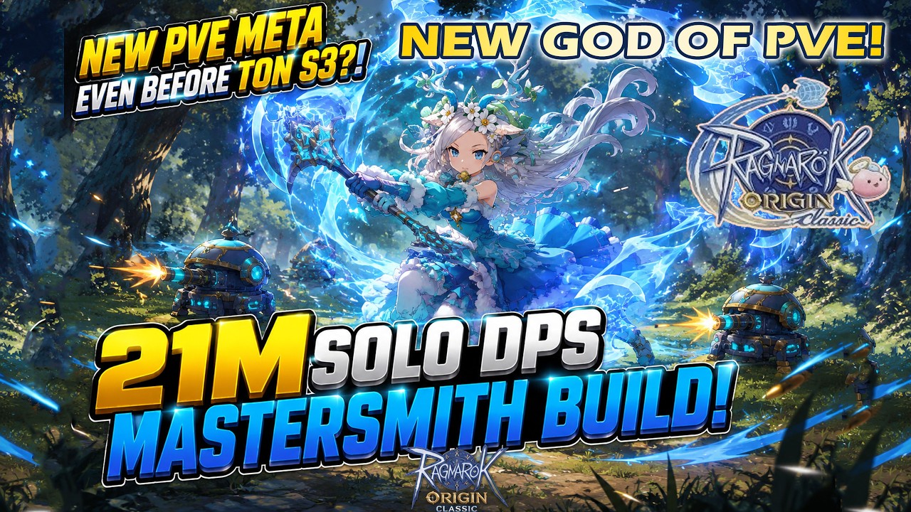 ROO CLASSIC - MASTERSMITH NEW GOD OF PVE BUILD META! AXE BOOM x TURRET!