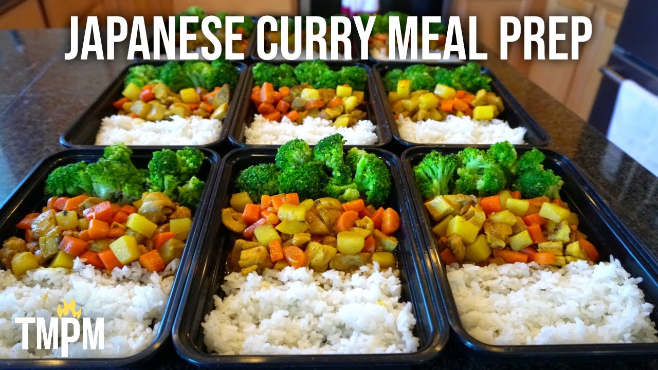Japanese Curry Meal Prep | Under 500 Calories, Easy Recipe