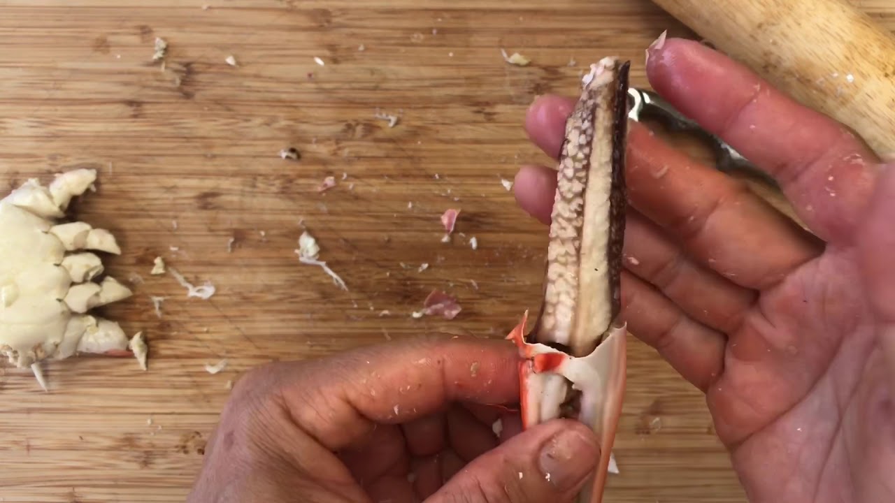 How to Peel Blue Swimmer Crabs