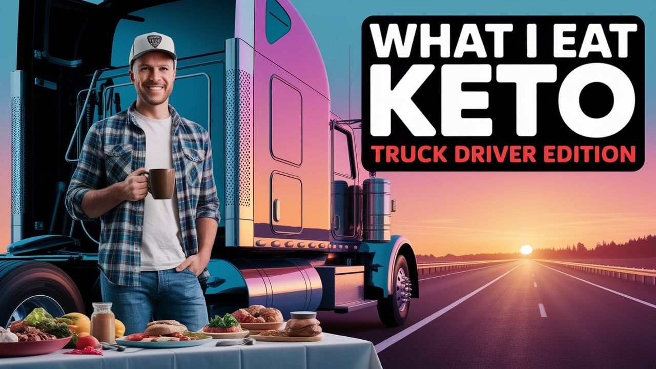 What I Eat on the Keto Diet in My Semi Truck (Grilling, Coffee, Snacks & More)