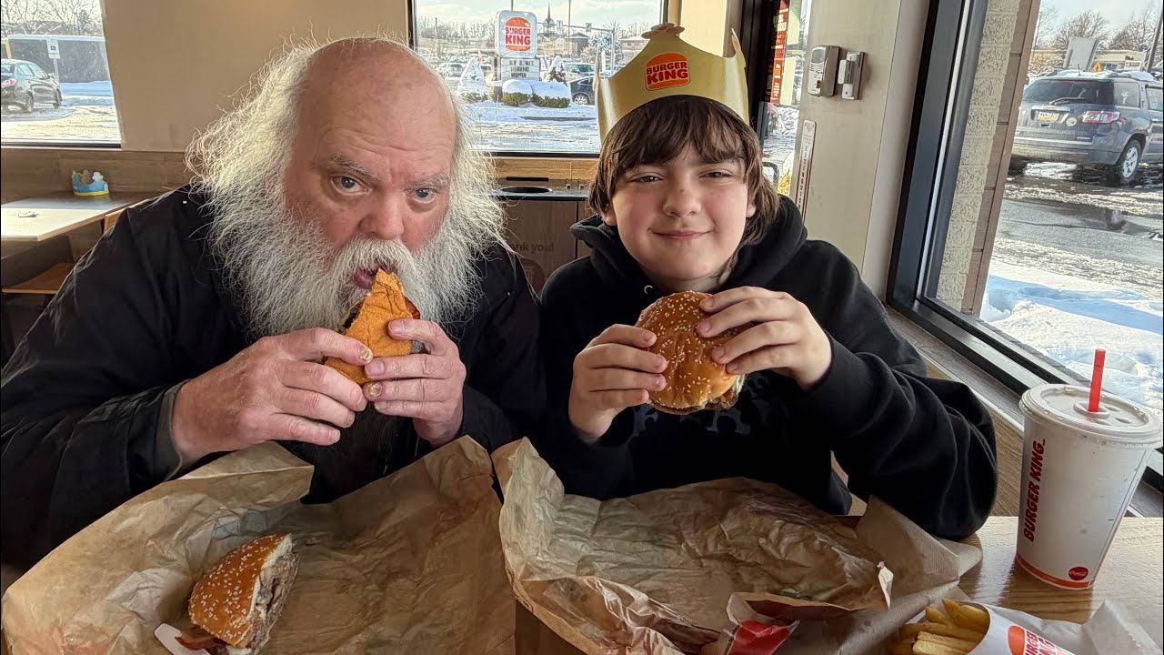 New Ultimate Steakhouse Whopper® at Burger King!! Food review by pops and Jt of restaurant junkies!!
