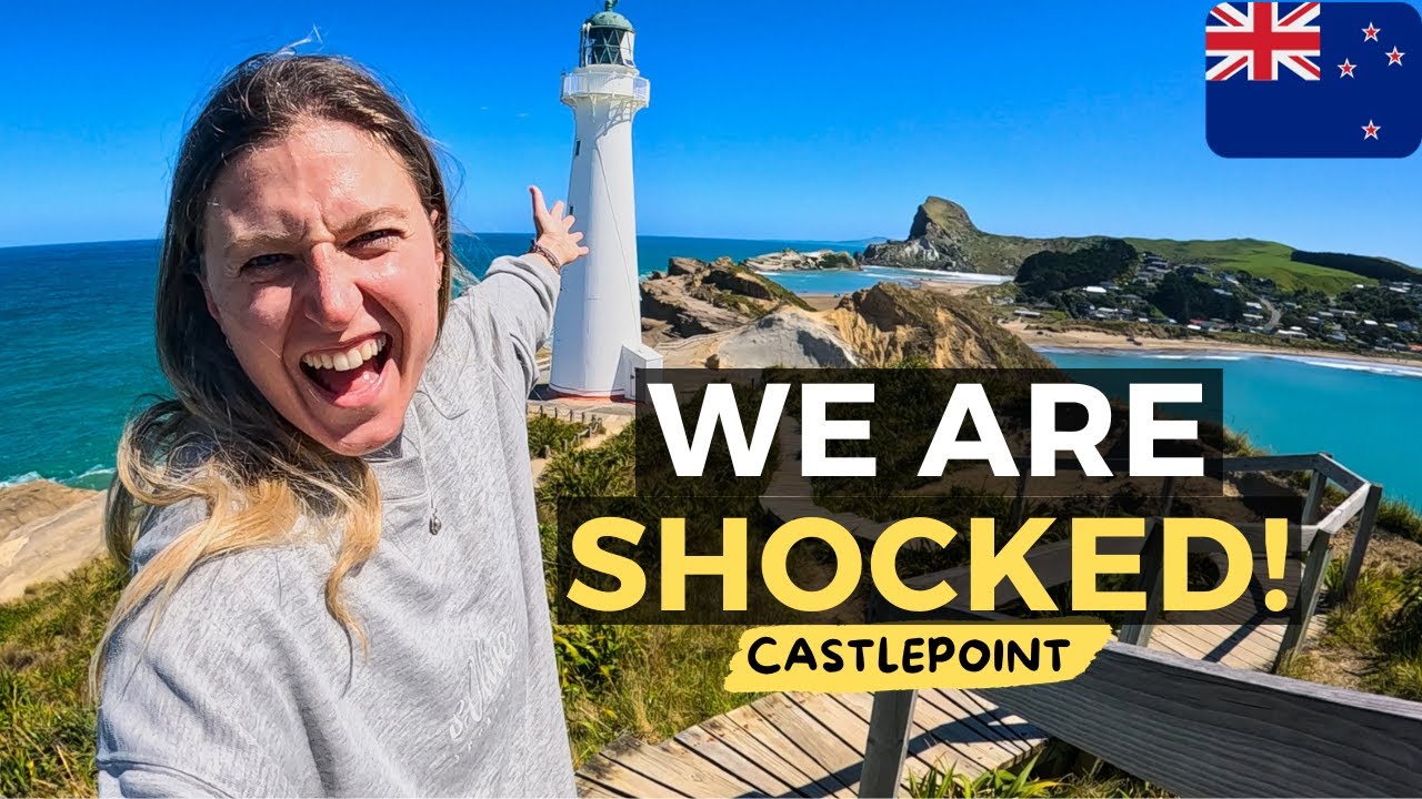 Is This New Zealand's HIDDEN GEM? Epic Day Trip From Wellington To Castlepoint 🇳🇿