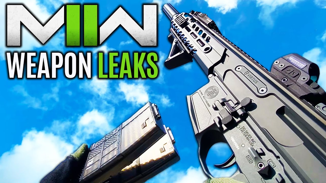 Modern Warfare 2 HUGE Weapon Leaks...