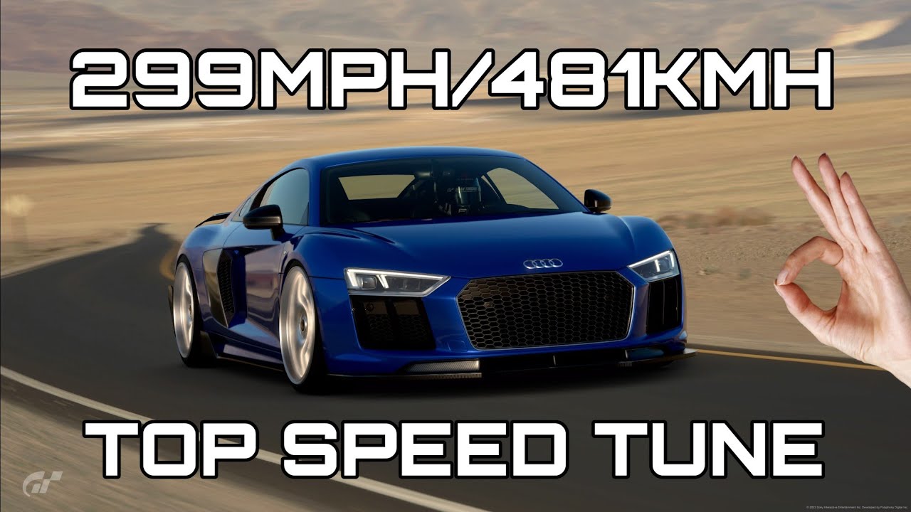 GT7 | R8 Coupe V10 Top Speed Tune