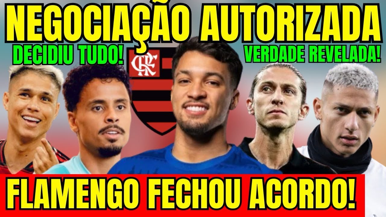 CONTRATAÇÃO AUTORIZADA! FLAMENGO FECHA ACORDO POR ATACANTE! VERDADE REVELADA! DIRETORIA DECIDIU TUDO