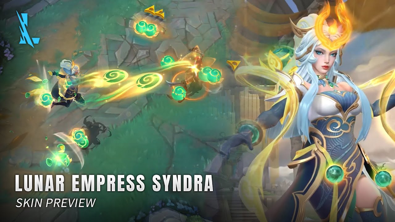 Lunar Empress Syndra Skin Preview  – Legendary Skin || League Of Legends: Wild Rift