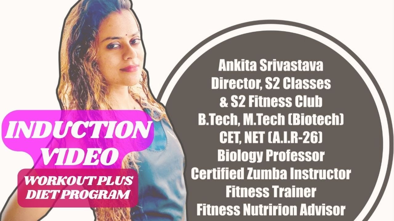 S2 Fitness Club Induction Video for workout plus diet program #ankitasrivastava #s2fitnessclub