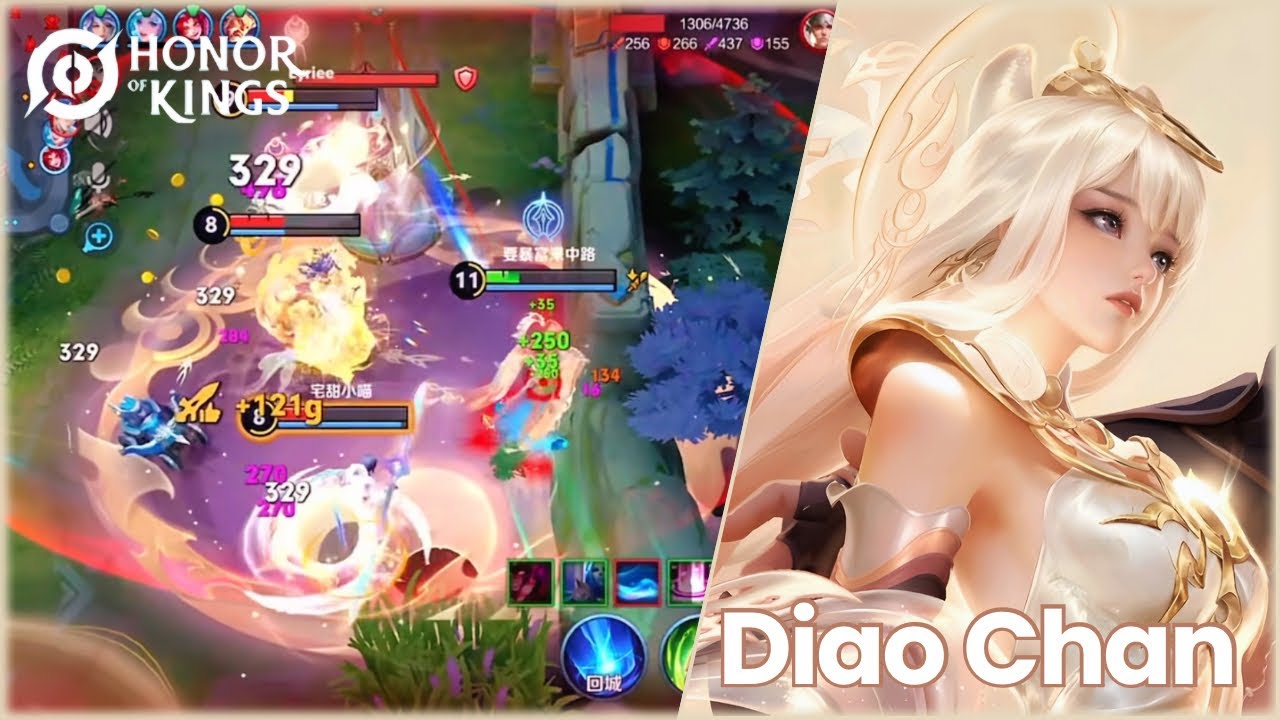 Honor of Kings ( DiaoChan ) Xi Xuan Gong themed skin | Server China