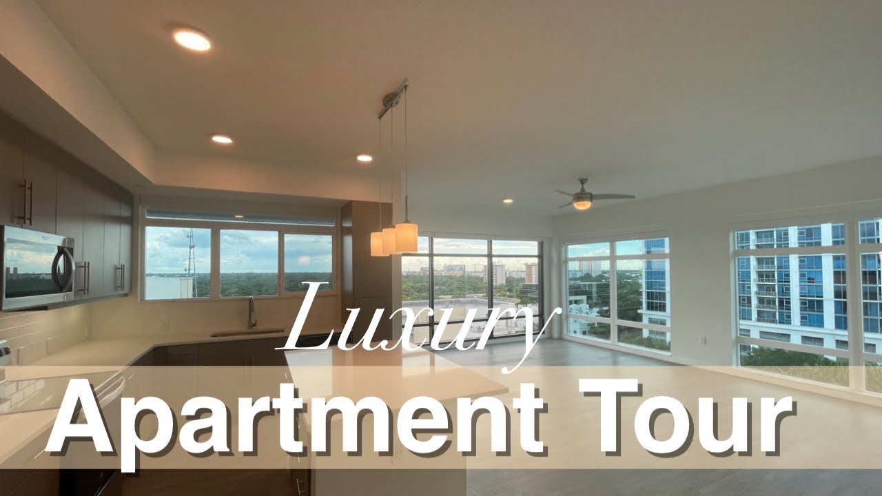 MY DOWNTOWN LUXURY EMPTY APARTMENT TOUR 2021| I MOVED BACK!|MESHIA LATTIMORE